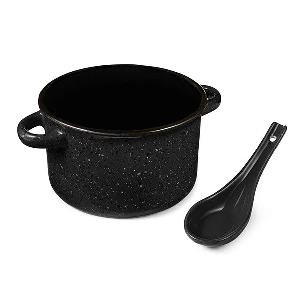 20 Oz. Campfire Soup Bowl With Spoon (Q268622)