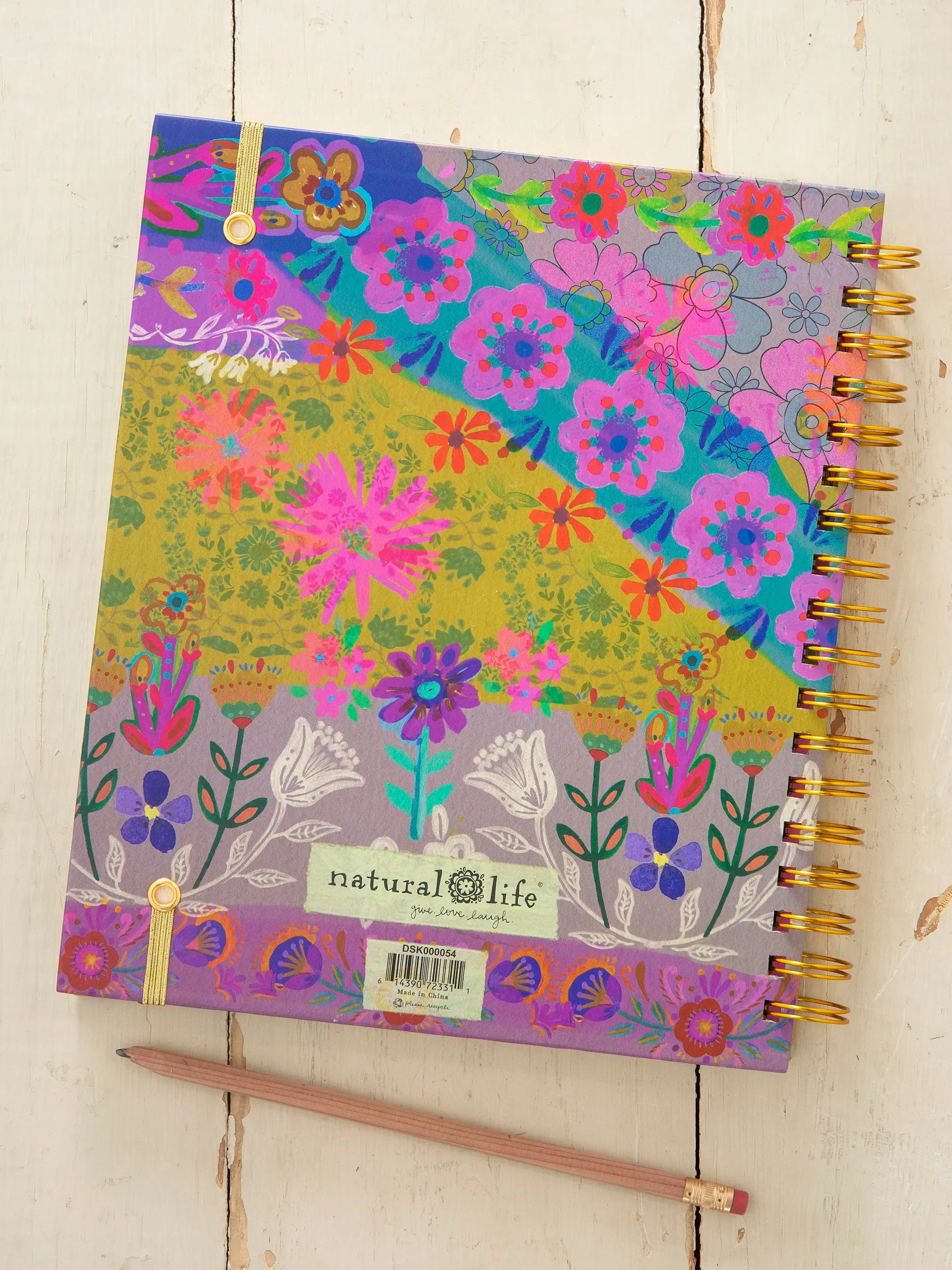 2024-25 17 Month Planner - Rainbow Flower Bouquet