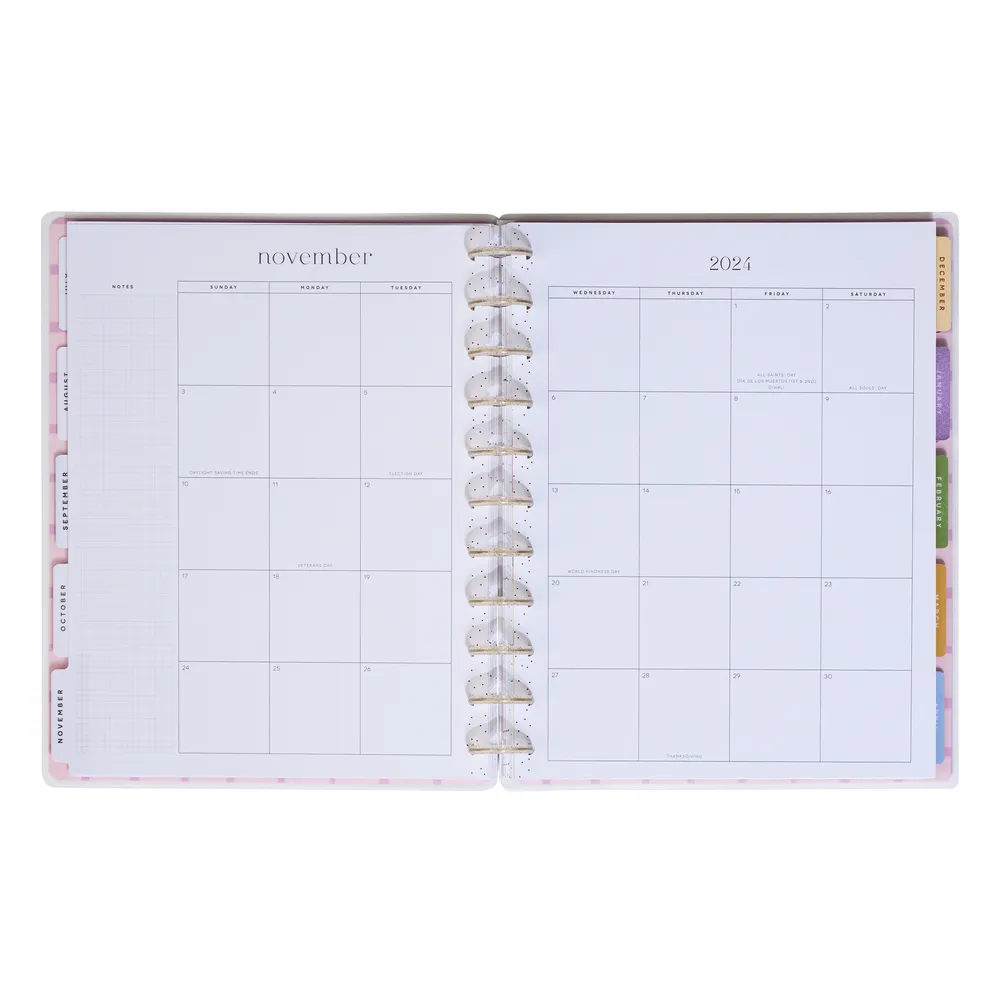 2024 Plants & Patterns Happy Planner - Big Dashboard Layout - 12 Months