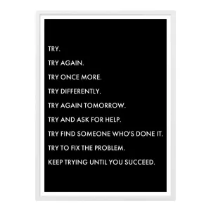 21st cen arts - motivational quote photos Frames for Students & Entrepreneurs-Perfect for Startups, and Home Offices -perfect gifted product- A4 Size, Easy-to-Hang, Uplift, Motivate, Succeed