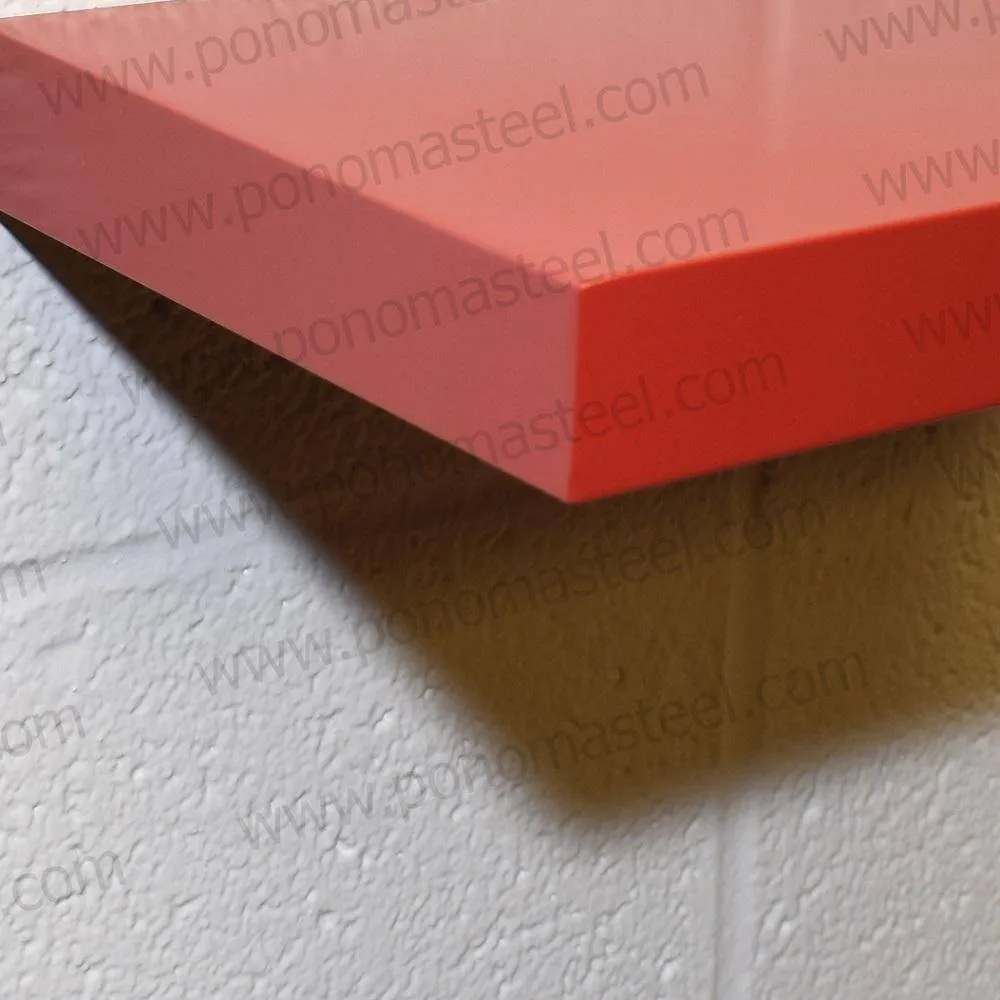 33"x12"x1.5" (cm.84x30.5x3.8) brushed stainless floating shelf with 2 LED lights