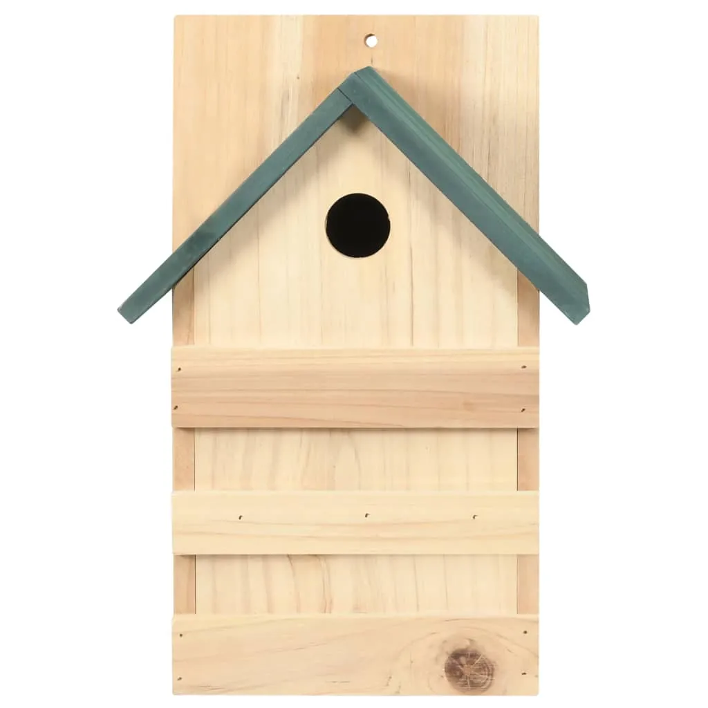 4x Wood Bird Houses