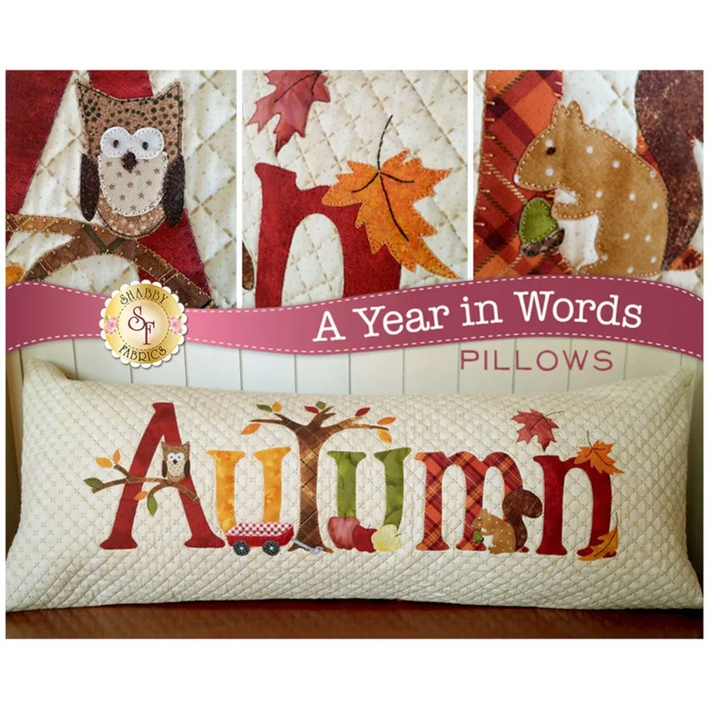 A Year in Words Pillow Pattern Series