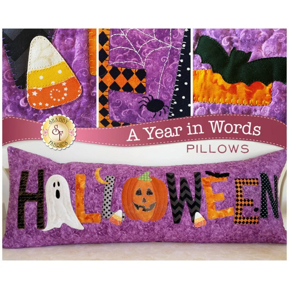 A Year in Words Pillow Pattern Series