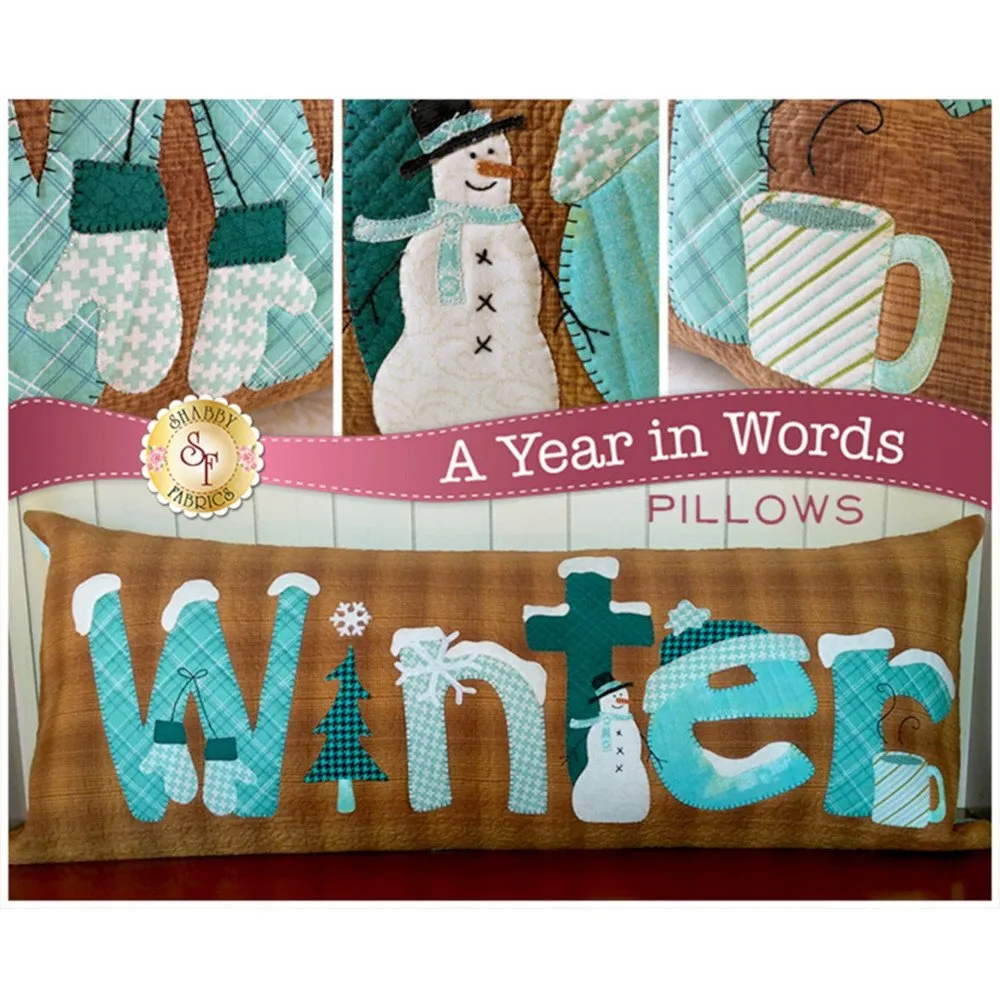 A Year in Words Pillow Pattern Series