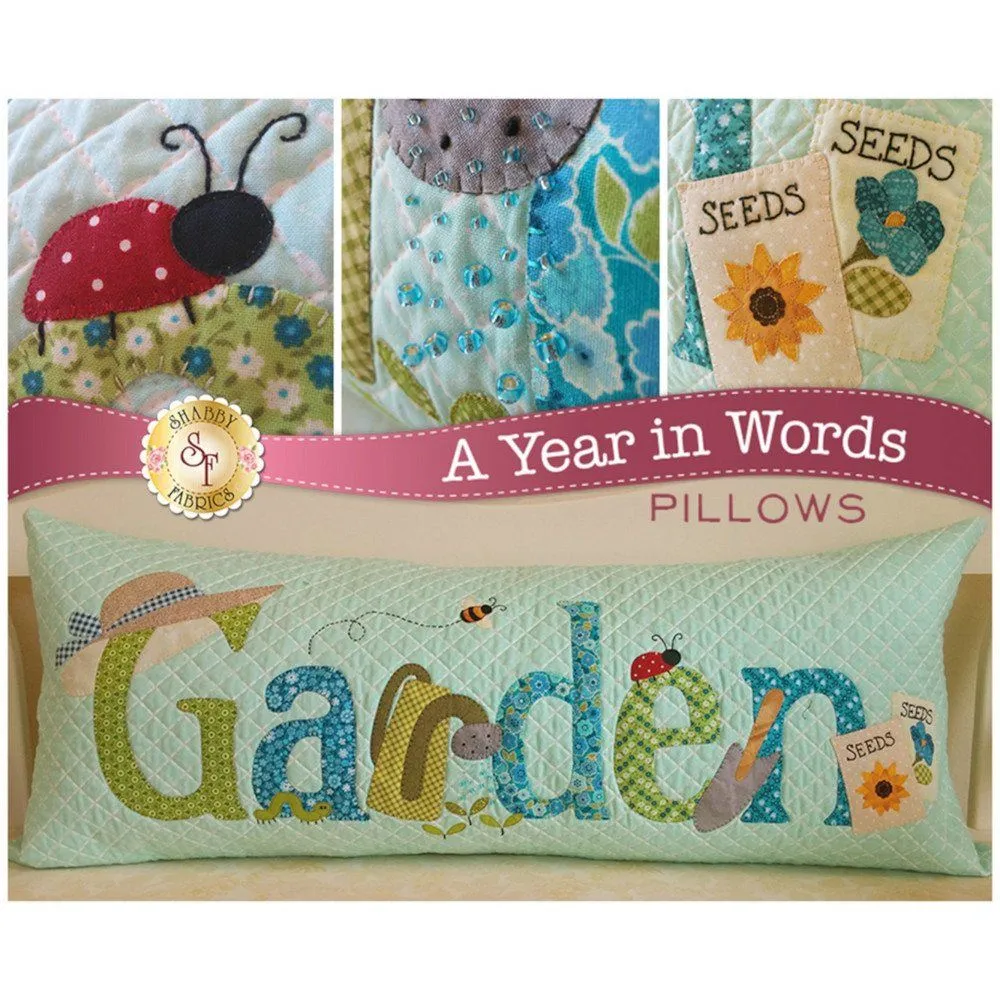 A Year in Words Pillow Pattern Series