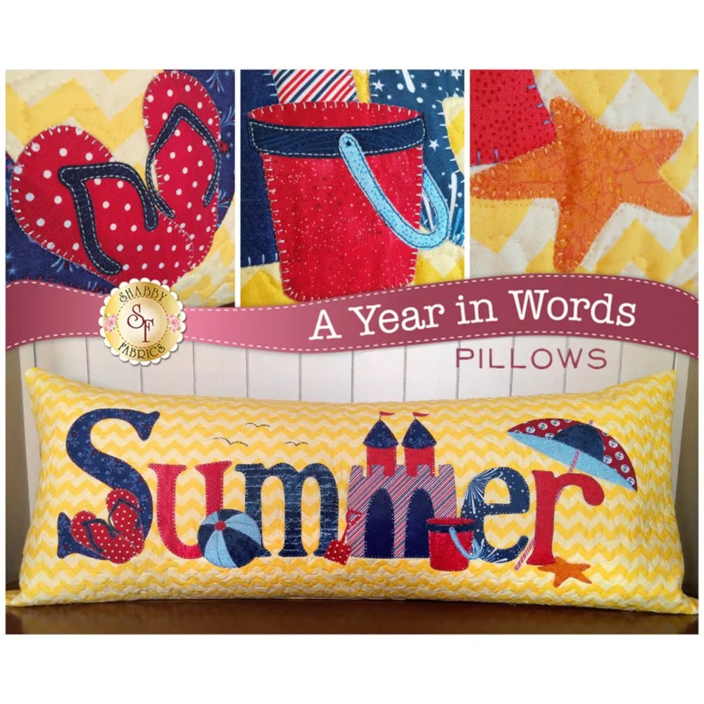 A Year in Words Pillow Pattern Series