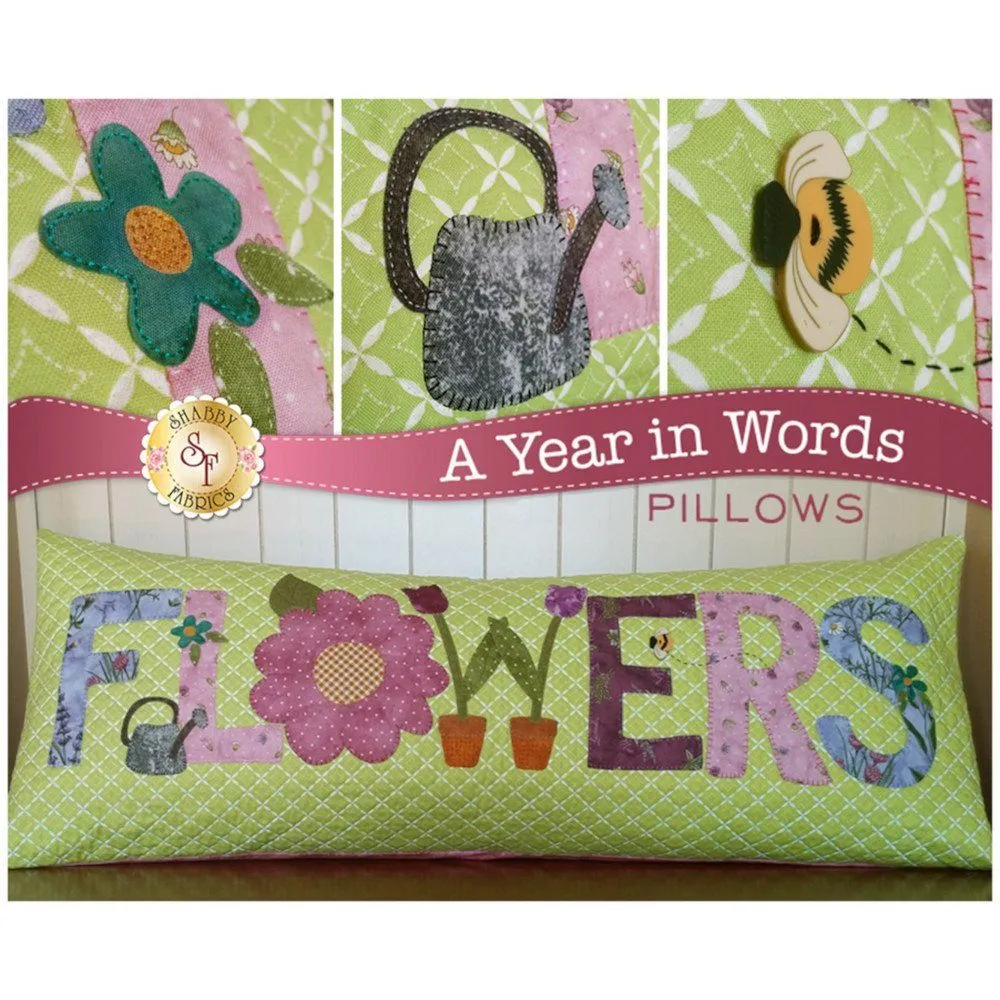 A Year in Words Pillow Pattern Series