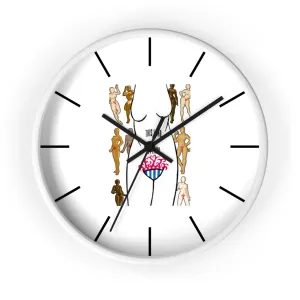 Affirmation Feminist pro choice Wall clock - This Land Is My Land