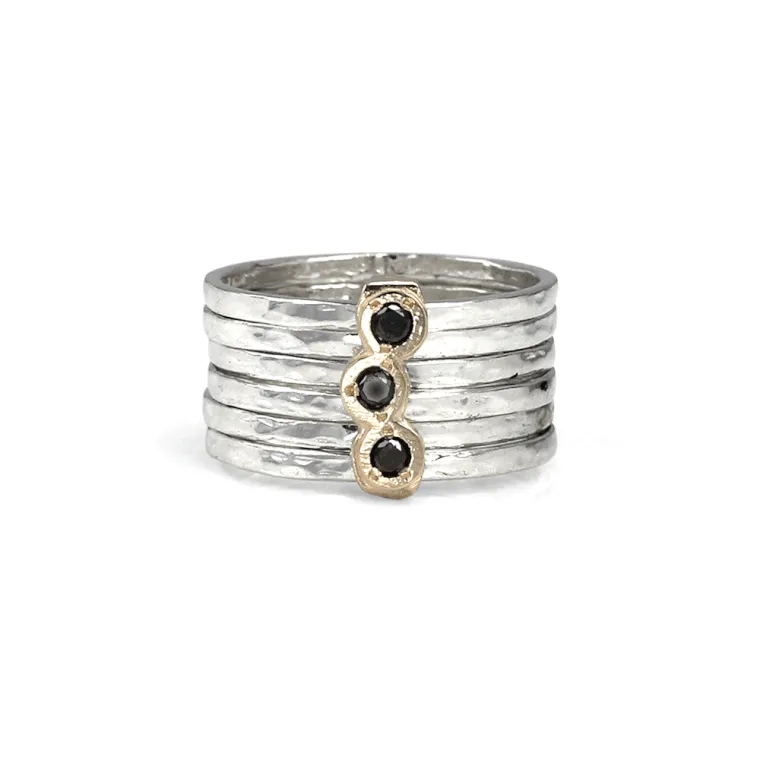 Alluere Silver Fidget Ring