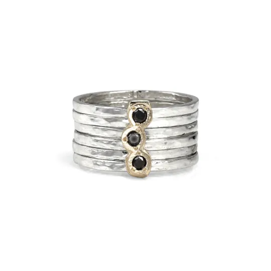 Alluere Silver Fidget Ring
