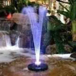 Alpine Floating Spray Fountain w/ 48 LED light & 550 GPH Pump