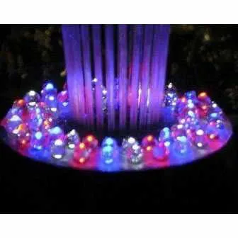 Alpine Floating Spray Fountain w/ 48 LED light & 550 GPH Pump