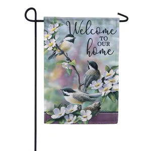 Apple Blossom Time Double Sided Garden Flag