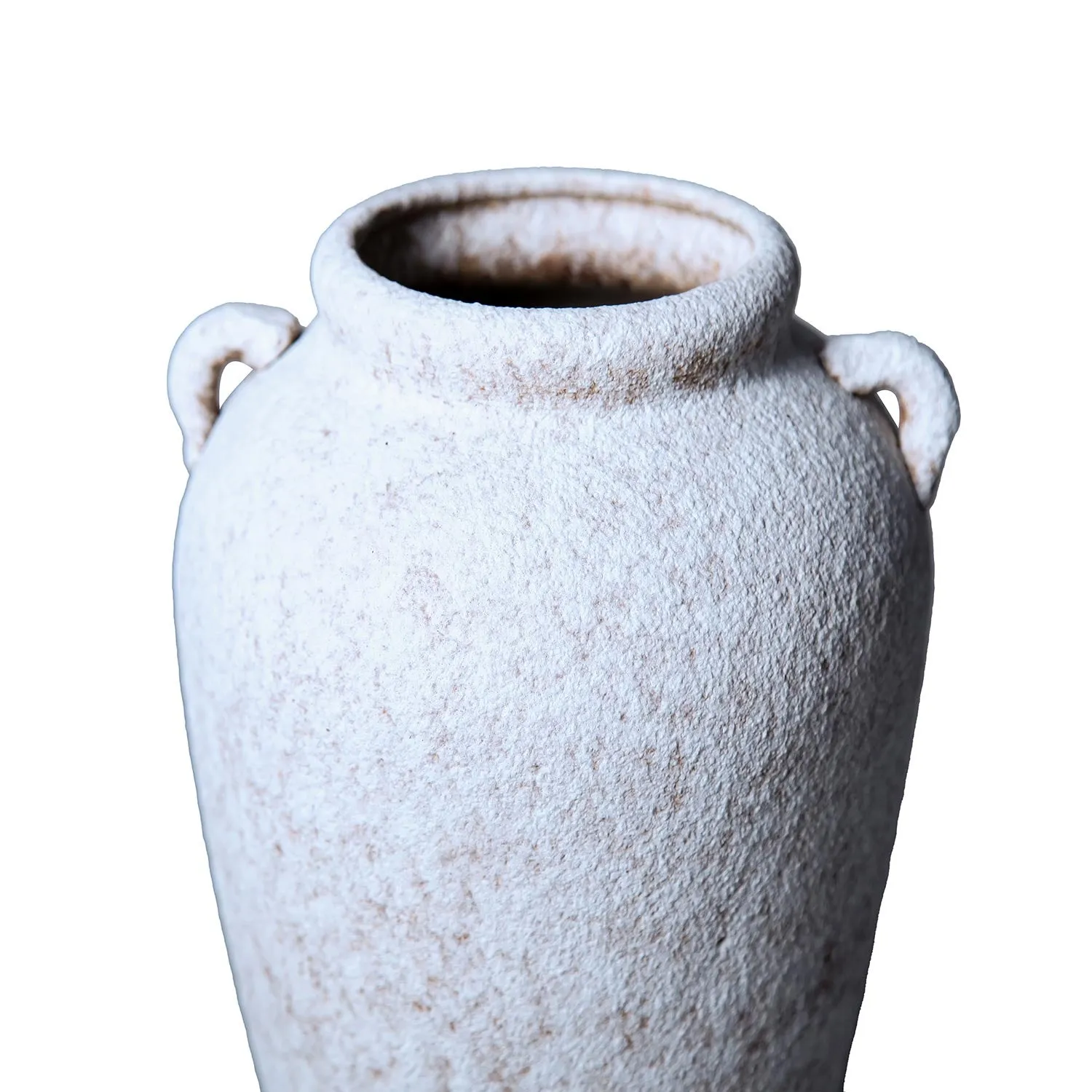 Artisan Ceramic Grey Stone Vase - Country Charm for Your Home