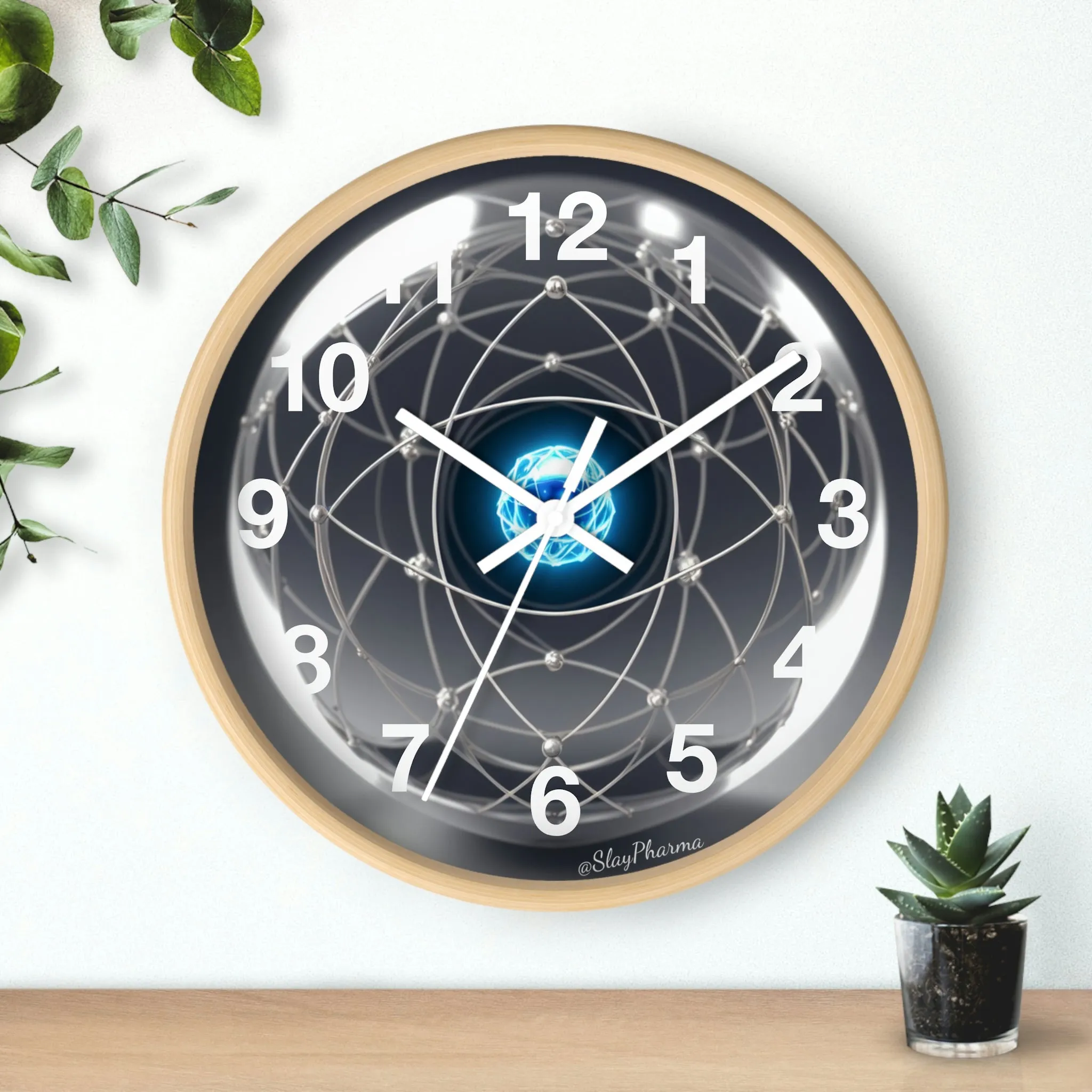Atomic Wall Clock #2 numbers