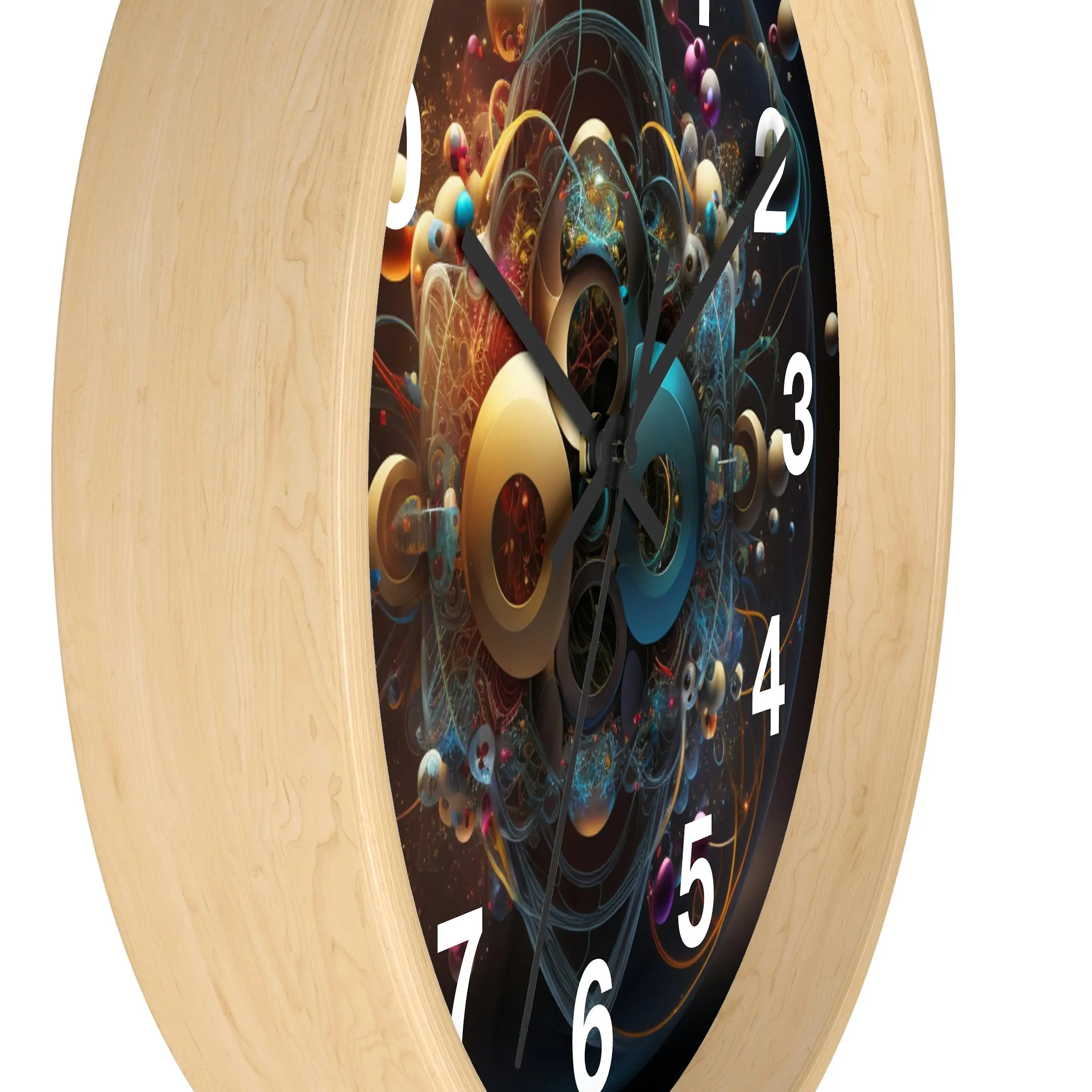 Atomic Wall Clock #4 w/ numbers