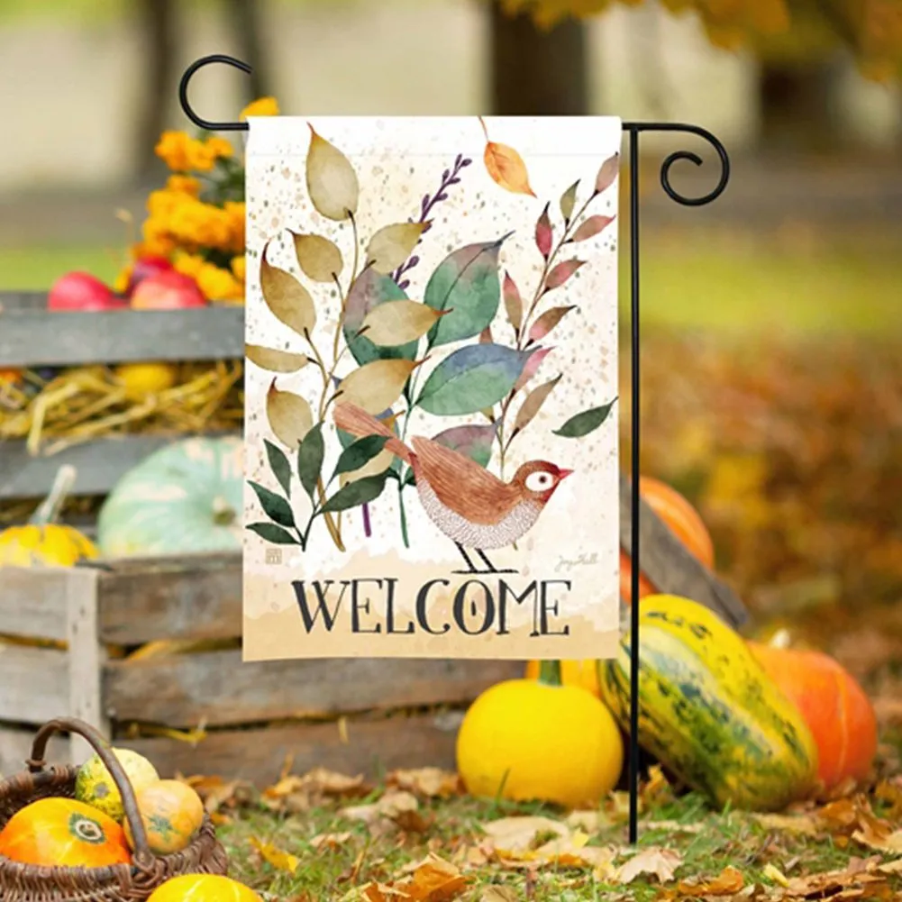 Autumn Flourish Garden Flag