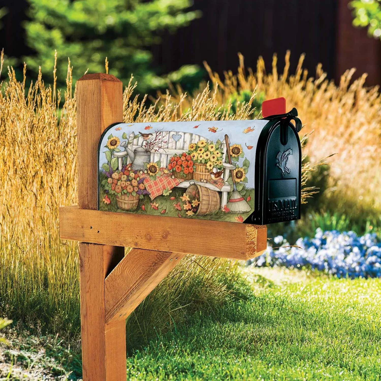 Autumn Garden Mailwrap