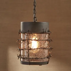 Barbed Wire Pendant Light