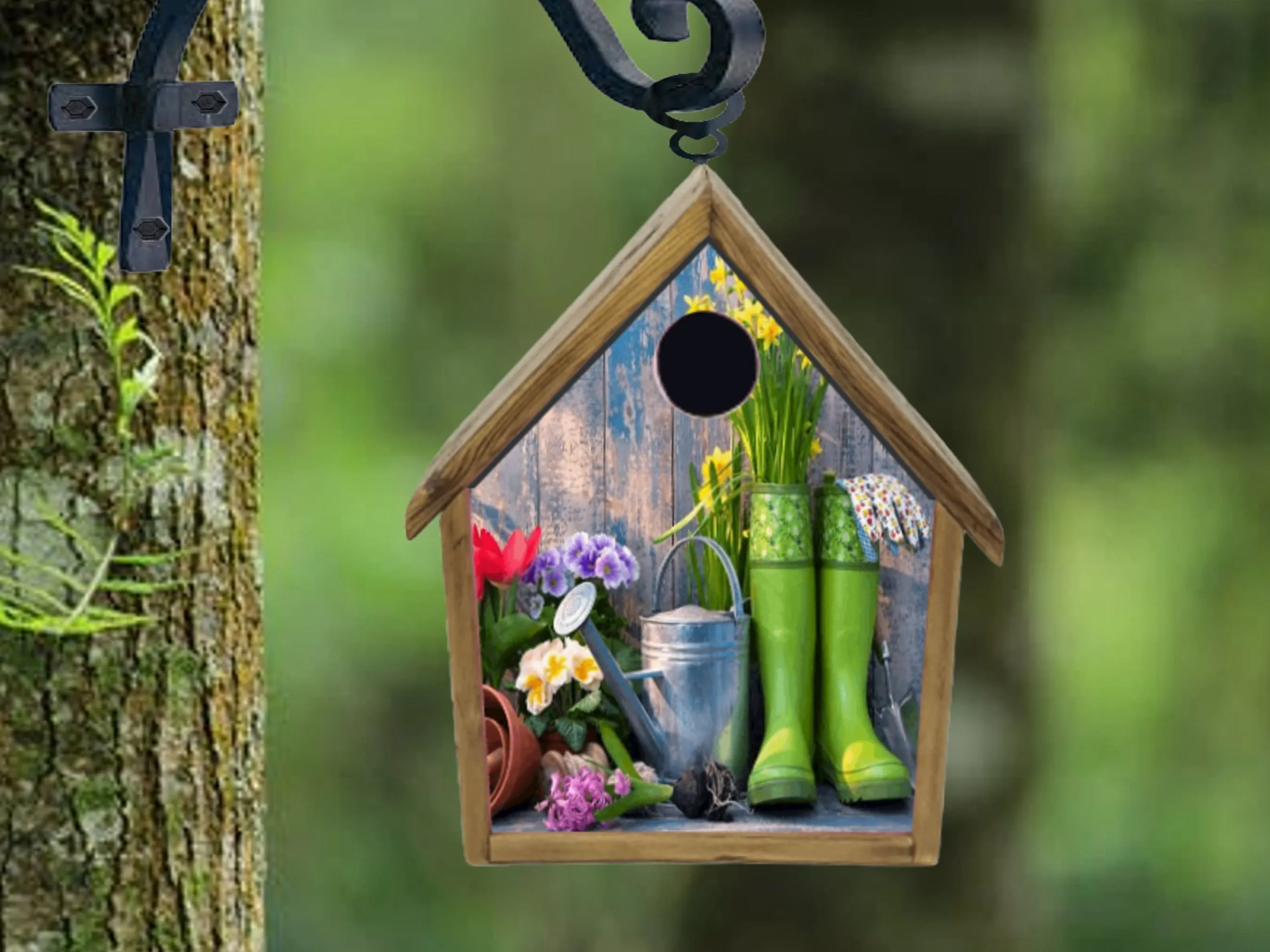 Birdhouse Bird House Handmade Custom Design Are You My Mother