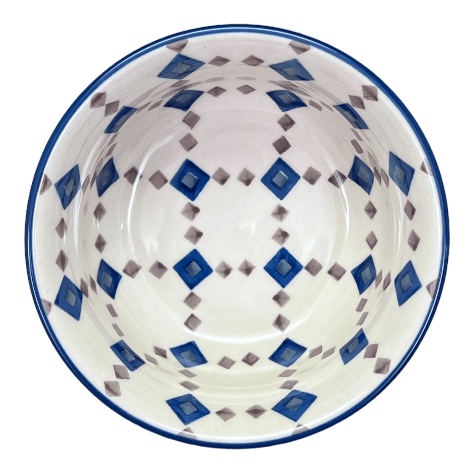 Bowl, Round, 5.5" in "Diamond Quilt" by Manufaktura | M083U-AS67