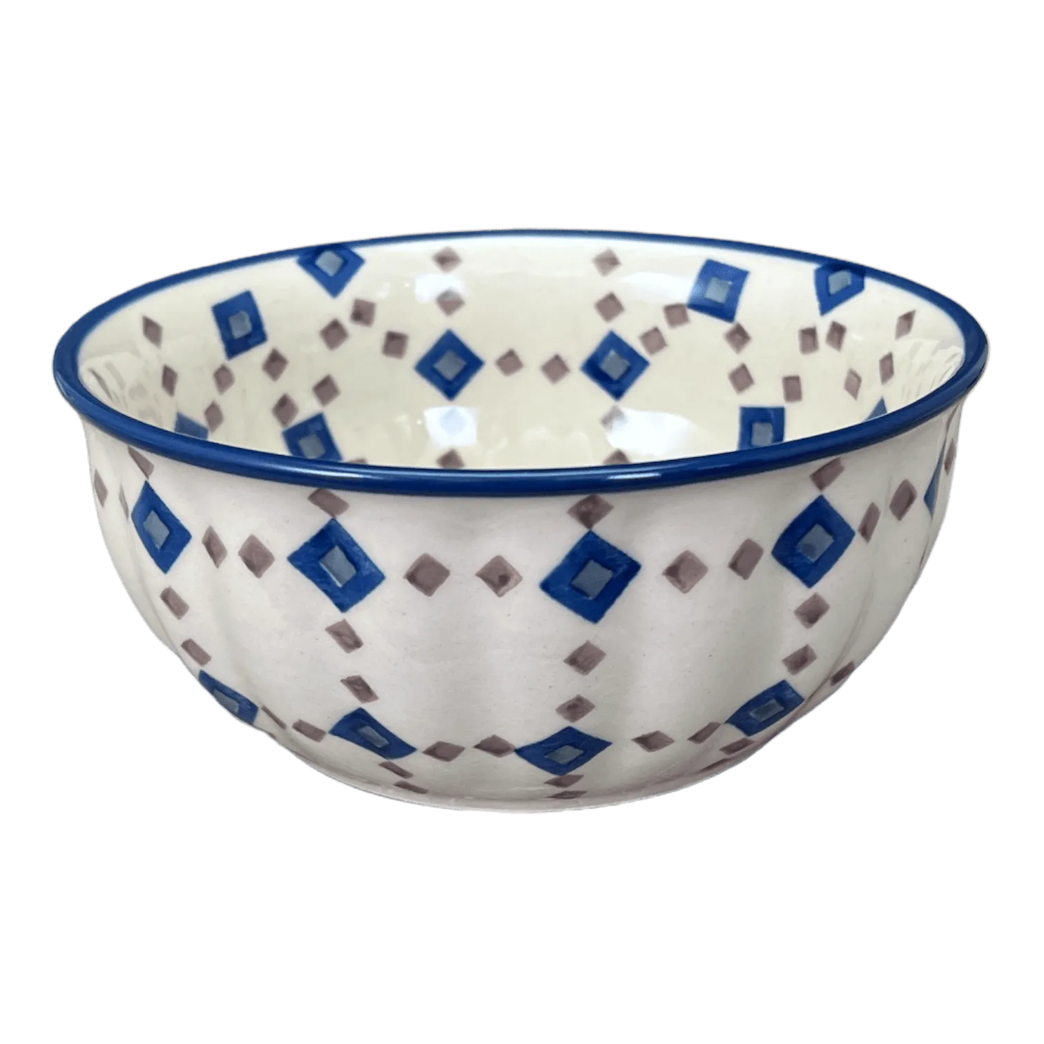 Bowl, Round, 6.5" in "Diamond Quilt" by Manufaktura | M084U-AS67