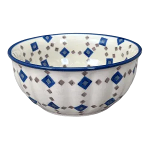Bowl, Round, 6.5" in "Diamond Quilt" by Manufaktura | M084U-AS67