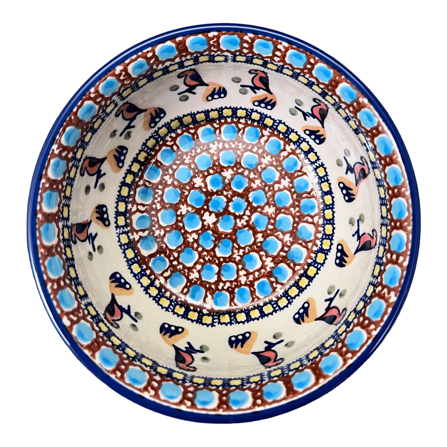 Bowl, Round, 6.5" in "Ptak Parade" by Manufaktura | M084S-KLP