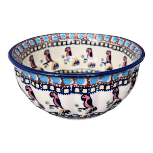 Bowl, Round, 6.5" in "Ptak Parade" by Manufaktura | M084S-KLP