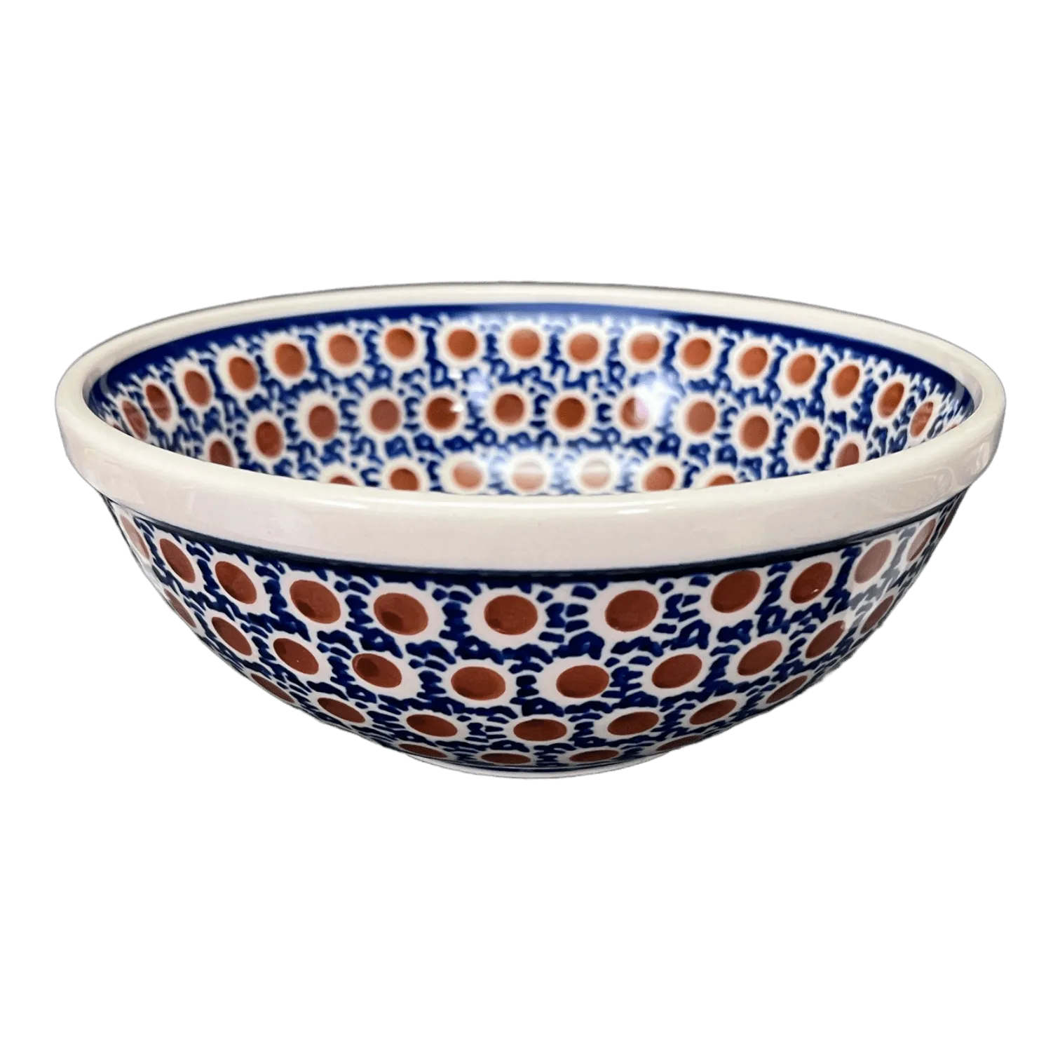 Bowl, Round, 6.75" in "Chocolate Drop" by Manufaktura | M090T-55