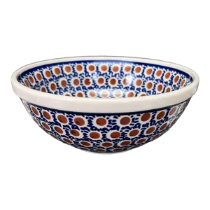 Bowl, Round, 6.75" in "Chocolate Drop" by Manufaktura | M090T-55
