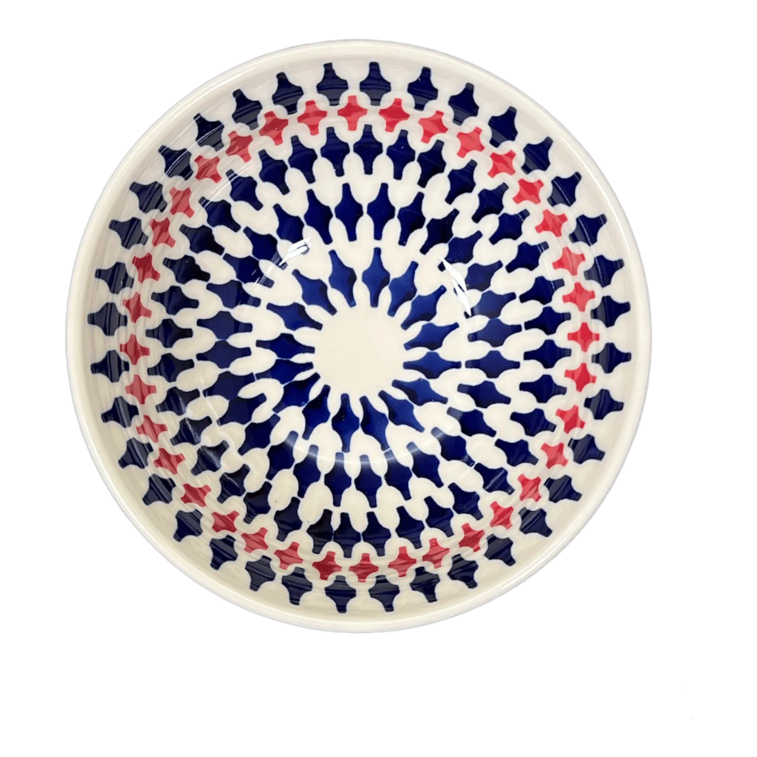 Bowl, Round, 6.75" in "Shock Waves" by Manufaktura | M090U-GZ42