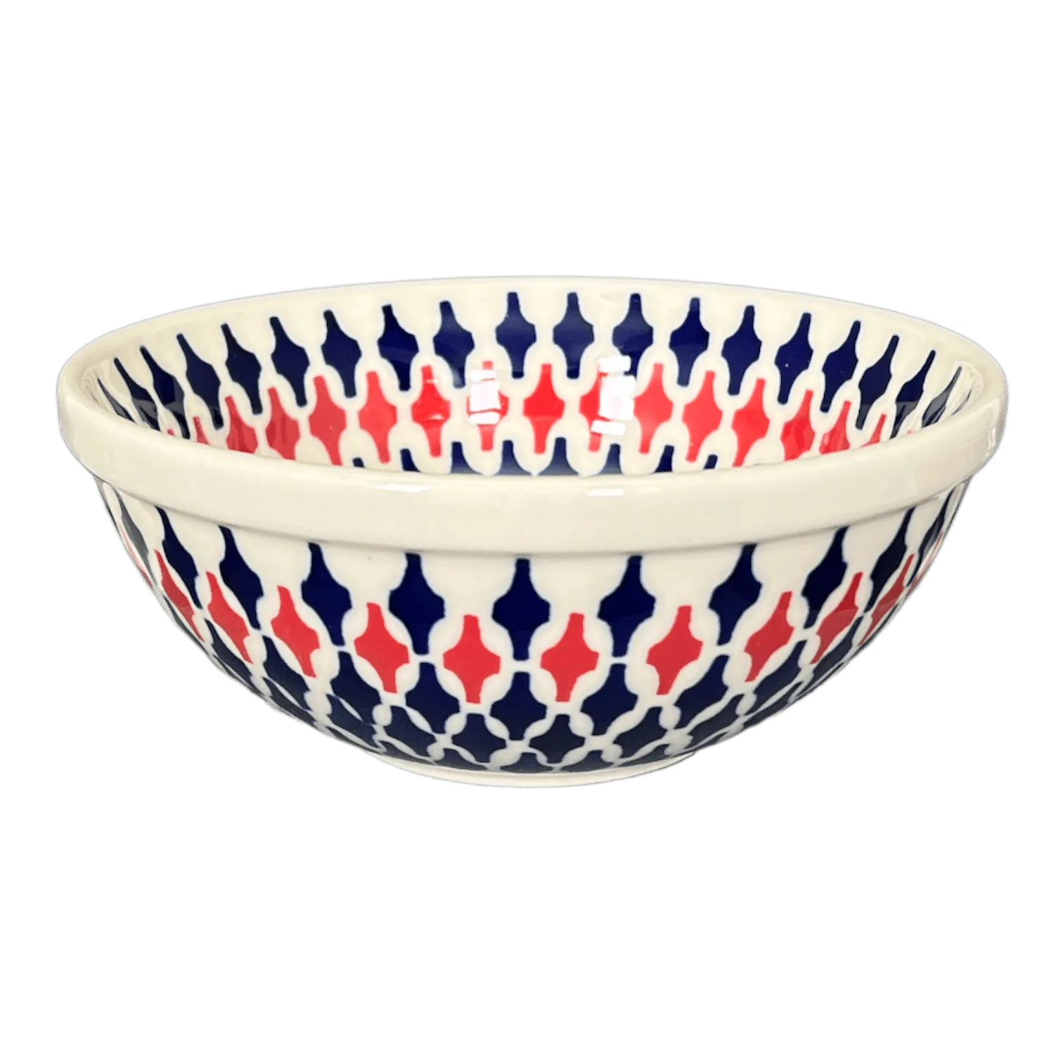 Bowl, Round, 6.75" in "Shock Waves" by Manufaktura | M090U-GZ42