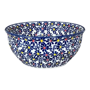 Bowl, Round, 7.75" in "Field of Daisies" by Manufaktura | M085S-S001