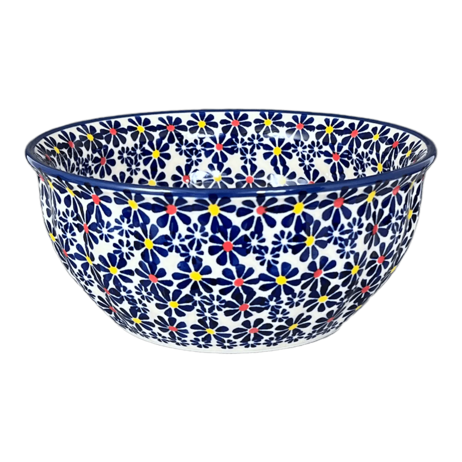 Bowl, Round, 7.75" in "Field of Daisies" by Manufaktura | M085S-S001