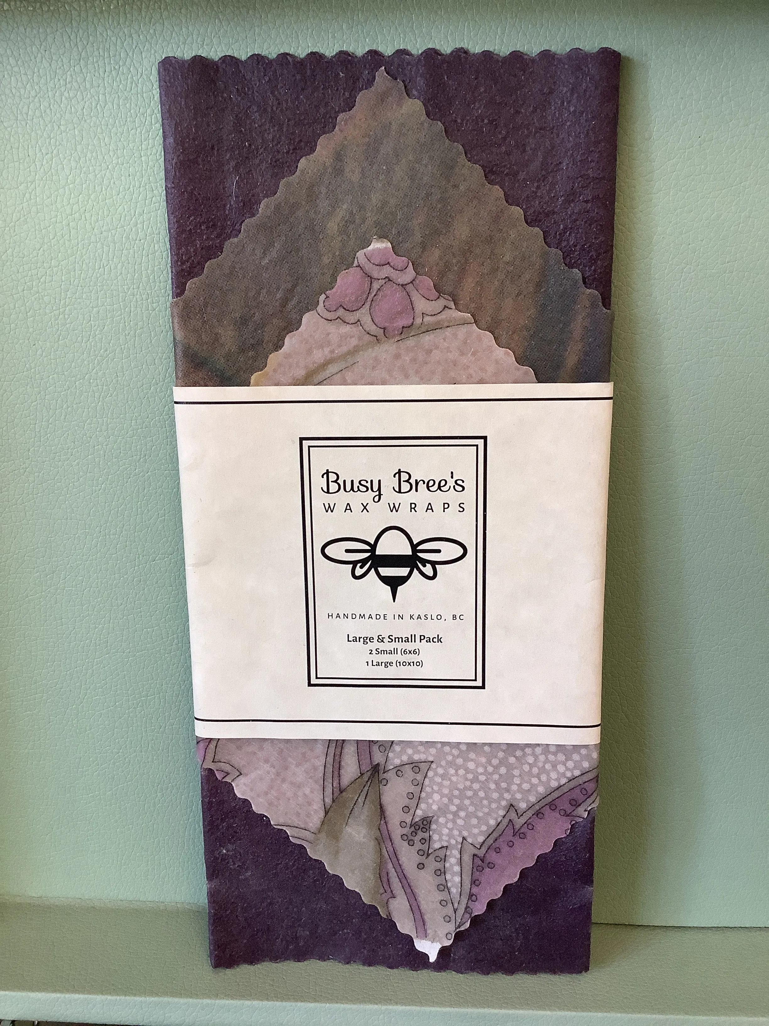 Busy Brees Wax Wraps Large and Small Pack