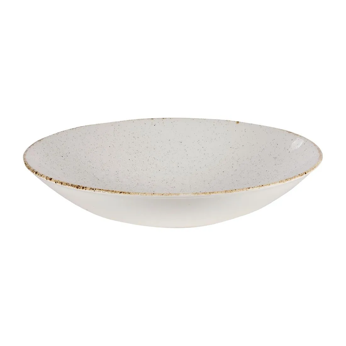 Churchill Stonecast Coupe Bowls Barley White 385mm (Pack of 4) - DW380