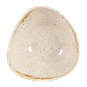 Churchill Stonecast Triangular Bowls Nutmeg Cream 185mm (Pack of 12) - DW370