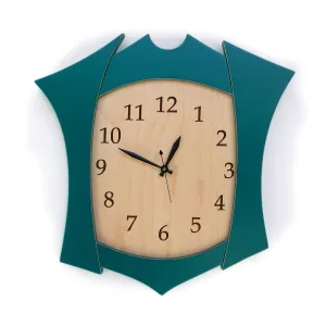 Clock No. 5 - Pieced Wall Clock