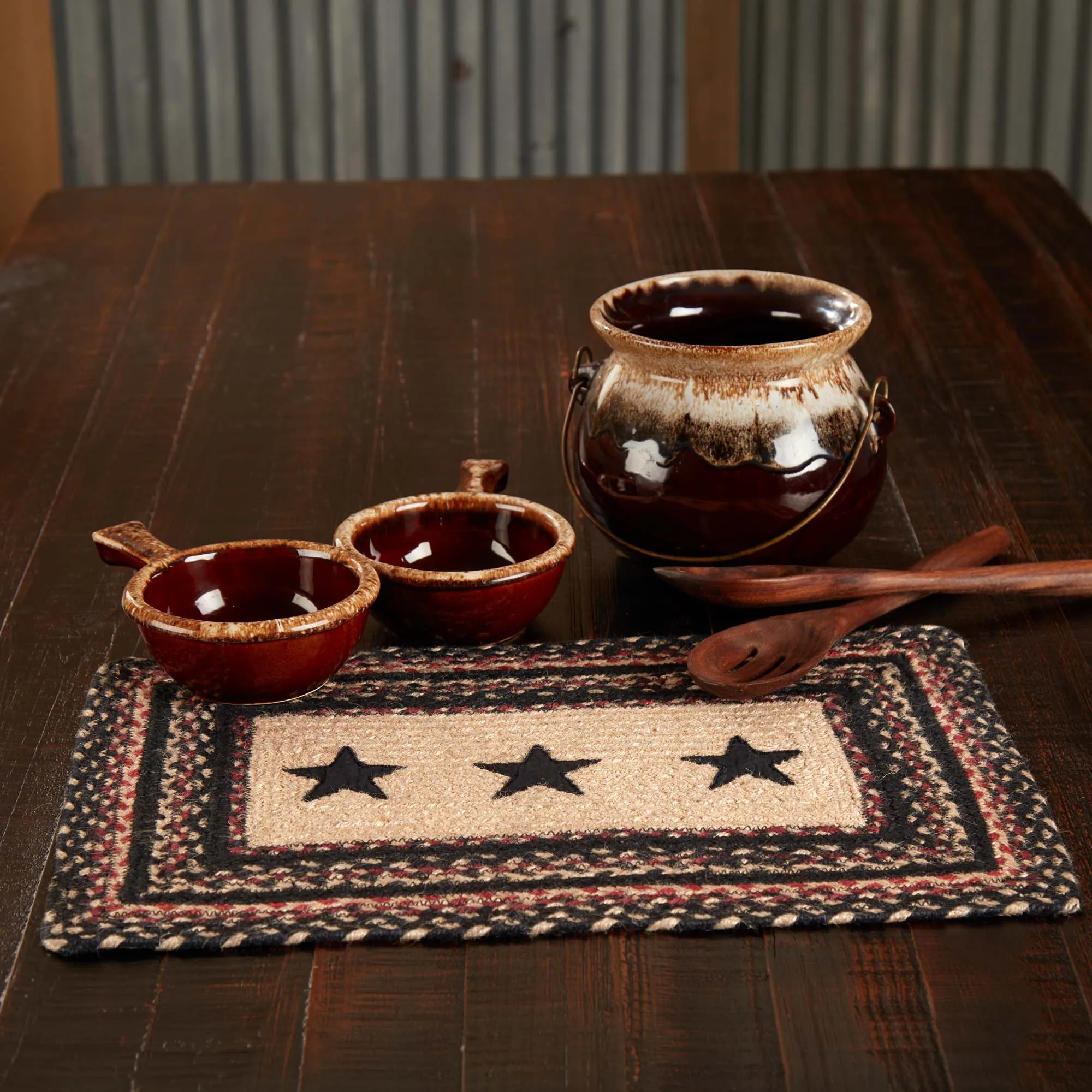 Colonial Star Jute Placemat