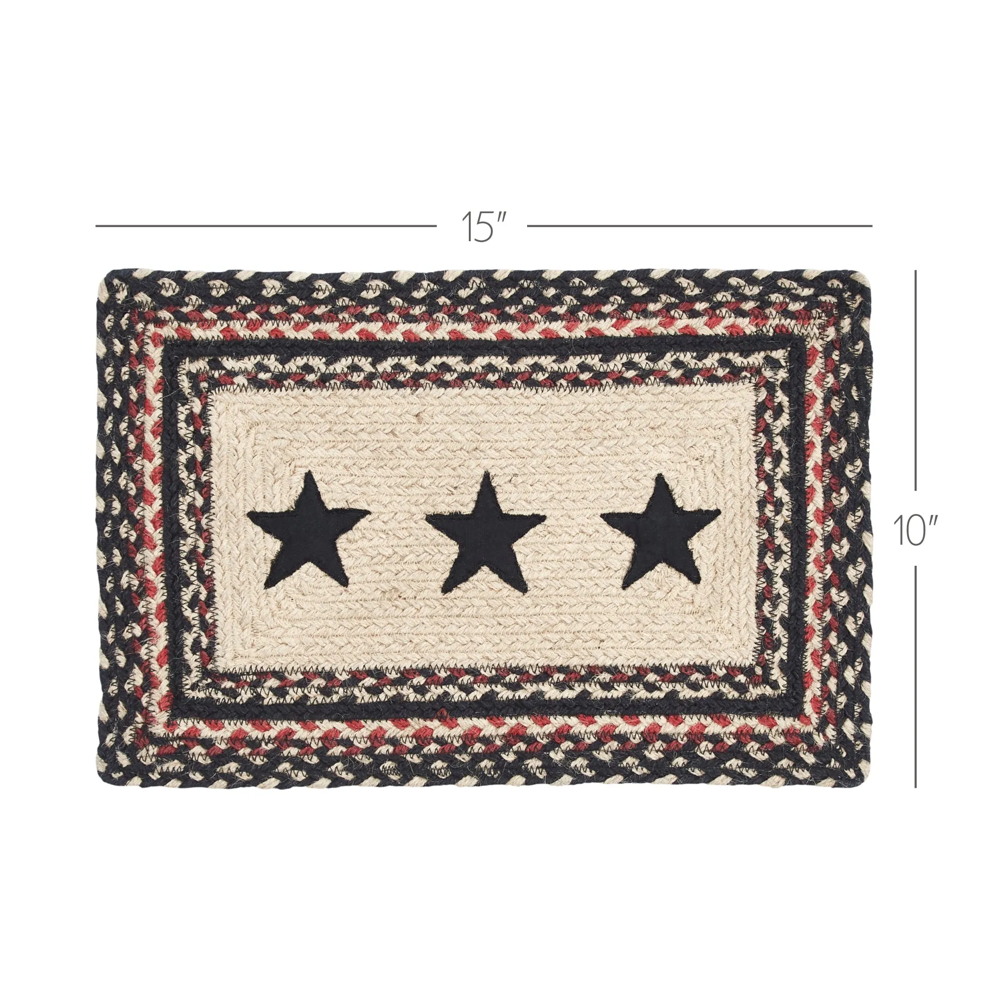 Colonial Star Jute Placemat