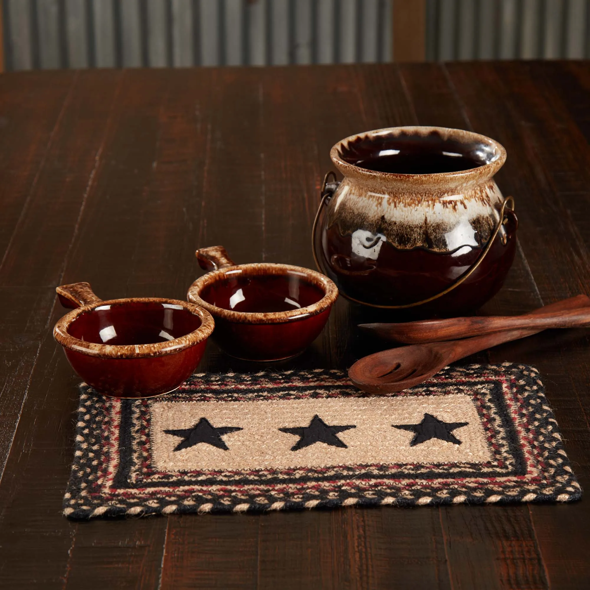 Colonial Star Jute Placemat