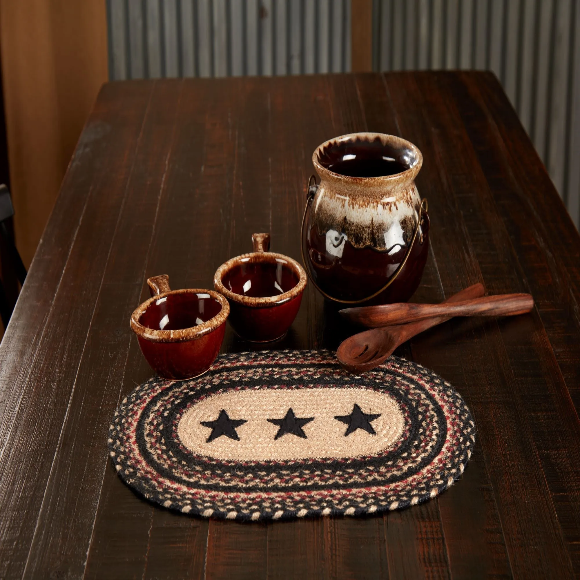 Colonial Star Jute Placemat