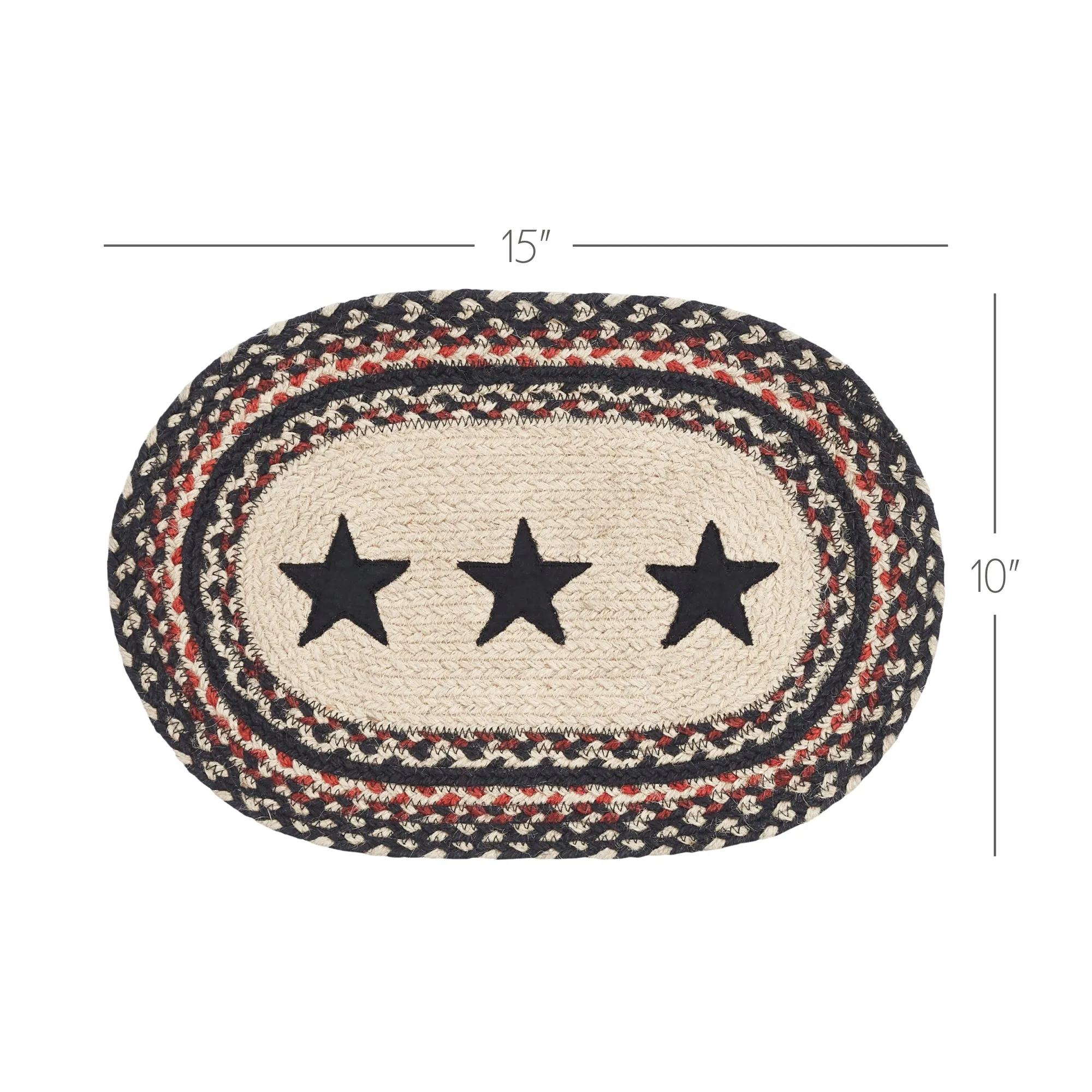 Colonial Star Jute Placemat