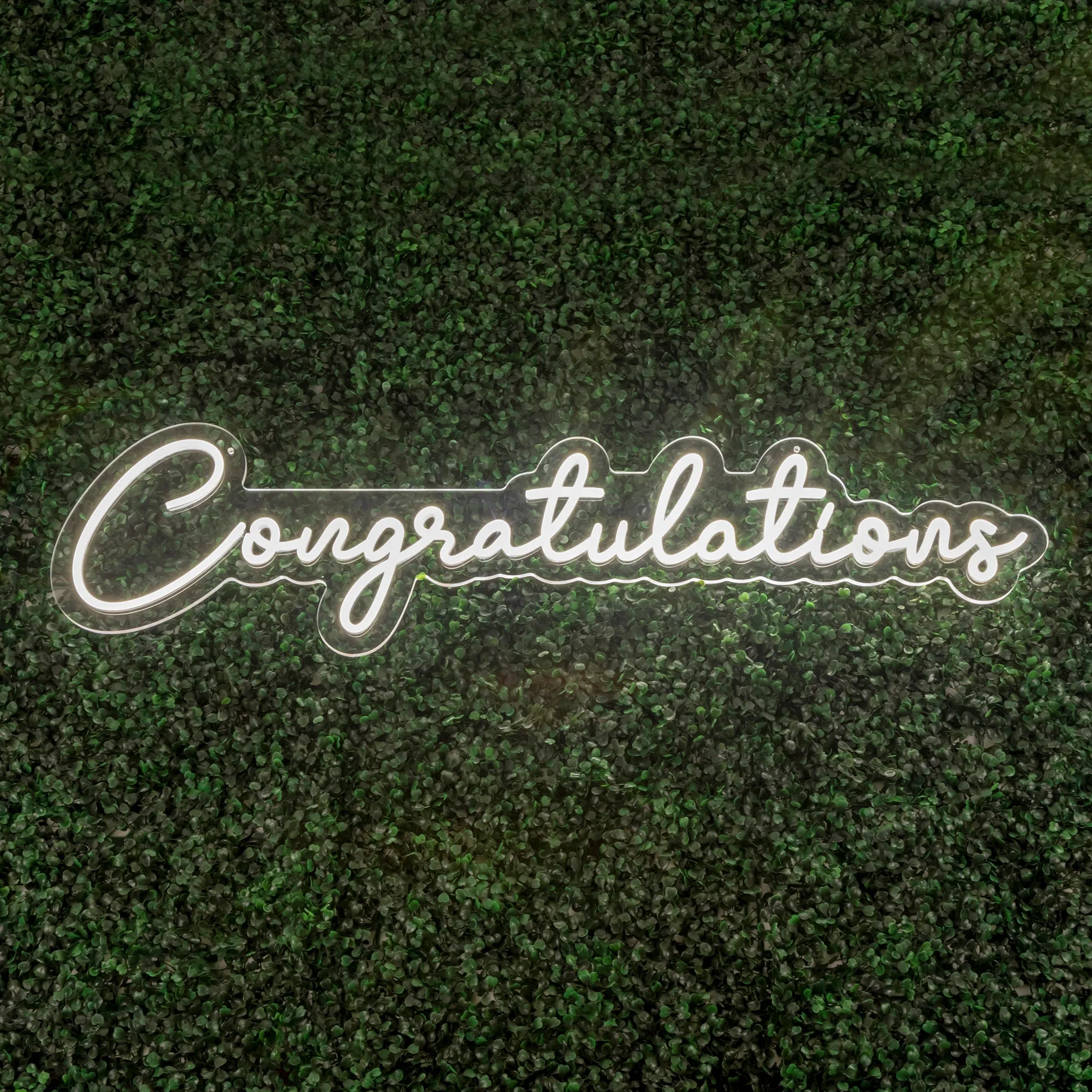 Congratulations LED Neon Sign