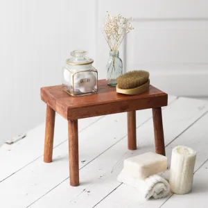 Cozy Country-Style Footstool