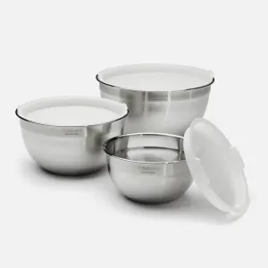 Cuisinart Set of 3 Mixing Bowls with Lids