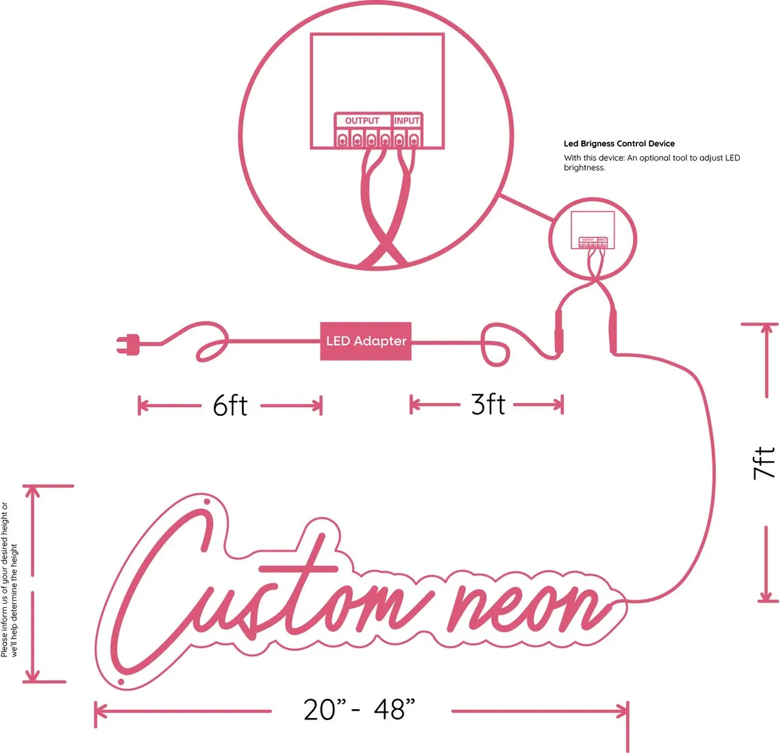 Custom Neon Sign | Personalized Neon Bar Signs | Neon Letters | Neon  Lights | LED Name Signs | Open Signs