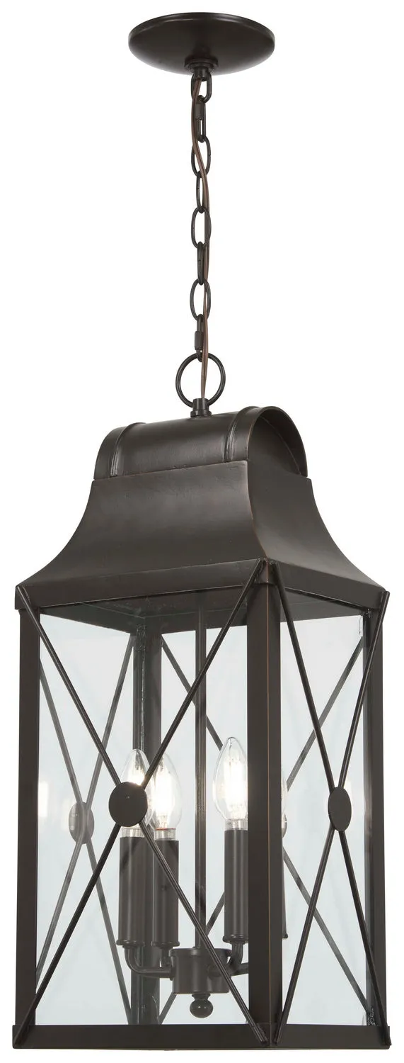 De Luz 4-Light Outdoor Chain Hung